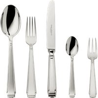 Zestaw srebrnych sztućców 30 el.