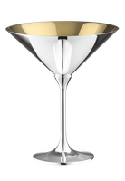 Kieliszek koktajlowy pozłacany