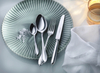 Zestaw posrebrzanych sztućców 4 el.