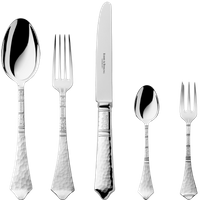 Zestaw posrebrzanych sztućców 30 el.