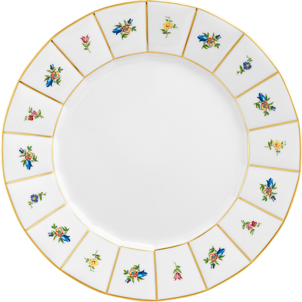 Zestaw porcelany do indywidualnej kreacji Grecque Millef Fleurs
