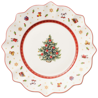 Talerz sałatkowy biały