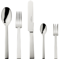 Zestaw posrebrzanych sztućców 30 el.