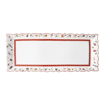 Talerz na ciasto prostokątny