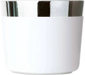 Kubek do szampana White Platinum Smooth