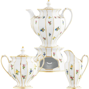 Zestaw porcelany do indywidualnej kreacji Grecque Millef Fleurs