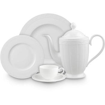 Zestaw porcelany do indywidualnej kreacji White Pearl